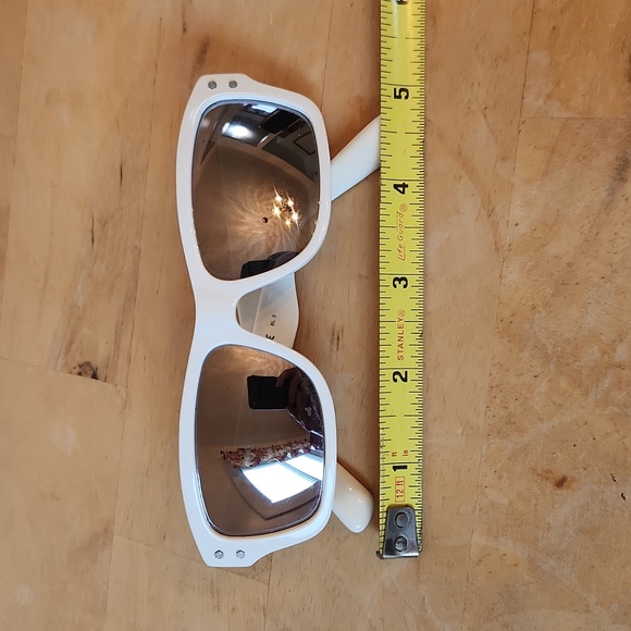 Marc by Marc Jacobs White Sunglasses - Picture 8 of 9